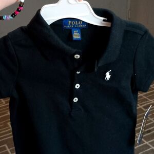 Black kids polo